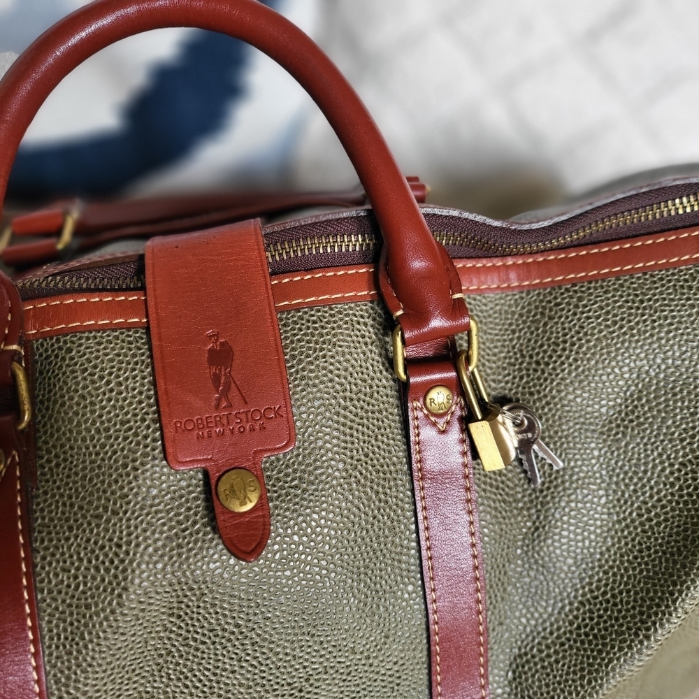 Robert Stock New York Trotter 45 Travel Bag, Pristine Condition!! - Picture 5 of 16